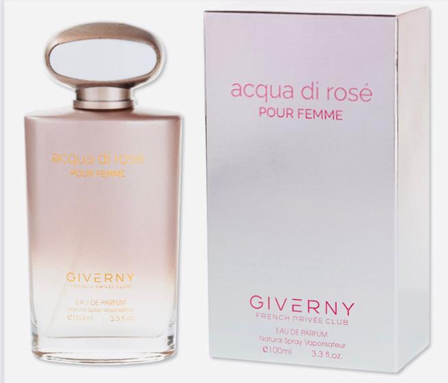 Giverny acqua di rosé pour femme parfum 100ml Perfume Feminino