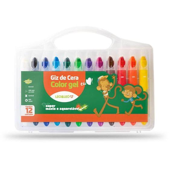 Giz de Cera Color Gel 12 Cores Leonora - Leonora Comércio Internacional Ltda é ruim? Giz de Cera Color Gel 12 Cores Leonora - Leonora Comércio Internacional Ltda é boa?