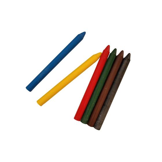 Imagem de Giz de Cera Infantil com 6 Cores 9cm - Magix