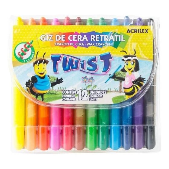 Imagem de Giz de cera twist retratil sem cor