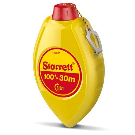 Imagem de Giz de linha Starret 30m com Refil de giz vermelho