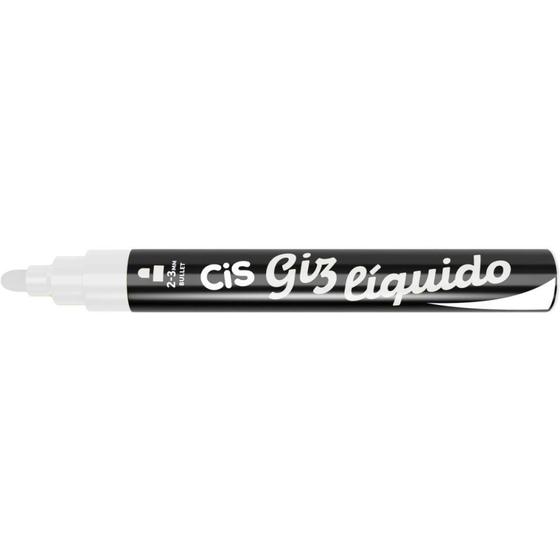 Imagem de Giz Liquido CIS Ponta Ogiva 5MM Branco