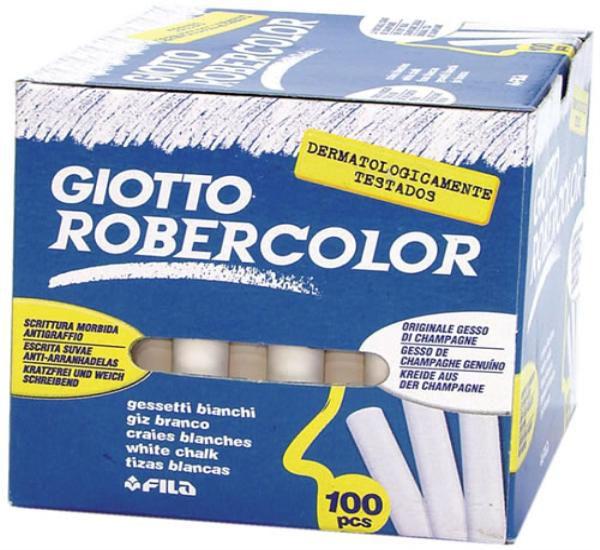 Imagem de Giz Para Lousa Giotto Robercolor Anti Alergico 100 Un Branco 538800 538800