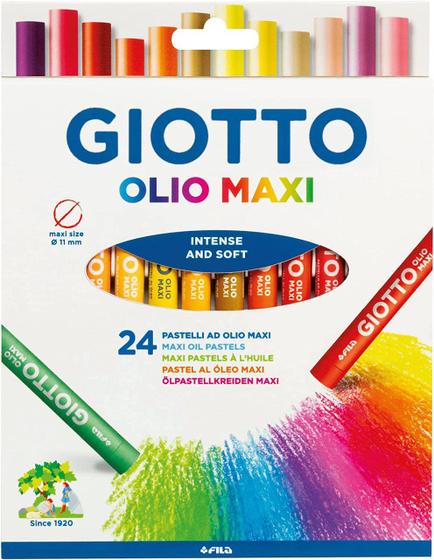 Imagem de Giz Pastel Oleoso Olio Maxi Giotto