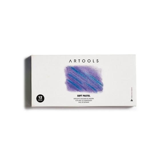 Imagem de Giz Pastel Seco Artools Soft 12 Cores
