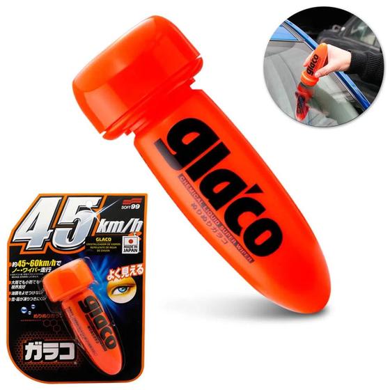 Imagem de Glaco Soft99 Cristalizador De Vidro Repelente De Chuva 75ml