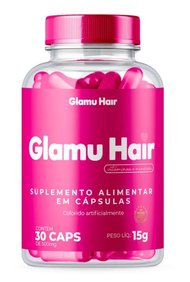 Imagem de GlamuHair- Vitamina Anti- Queda capilar tratamento 1 Mês