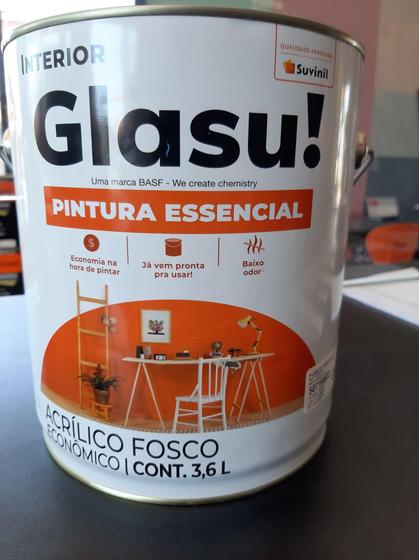 Imagem de Glasu Pintura Essencial Gelo 3,6 litros - Suvinil