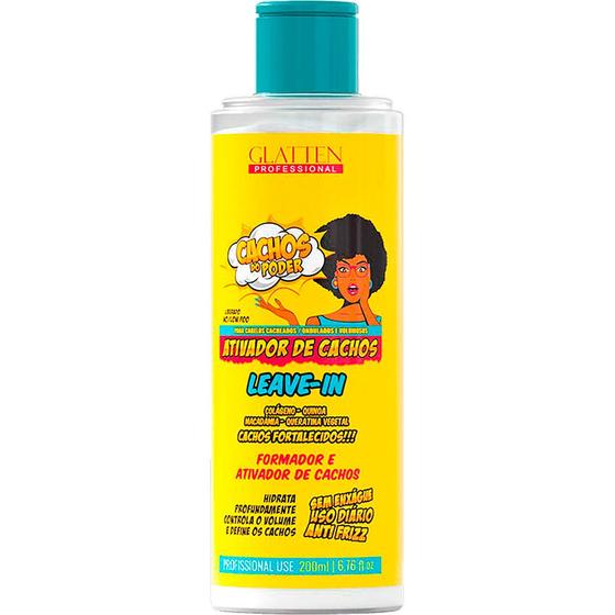 Imagem de Glatten Cachos do Poder - Leave-in Ativador de Cachos 200ml