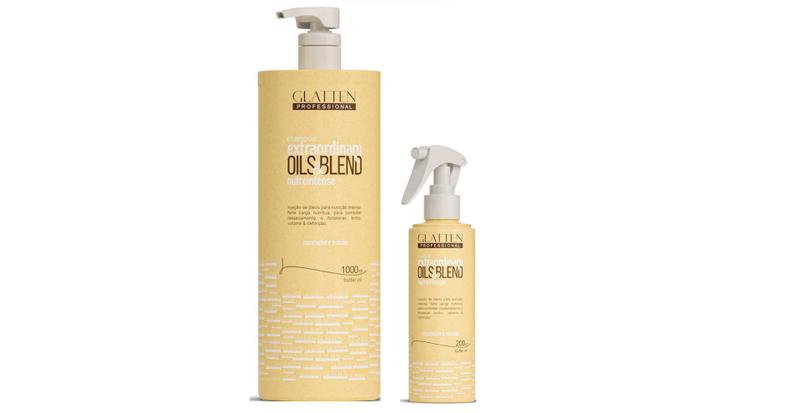 Imagem de Glatten Extraordinary Oils & Blend Shampoo 1 L e Leave-in