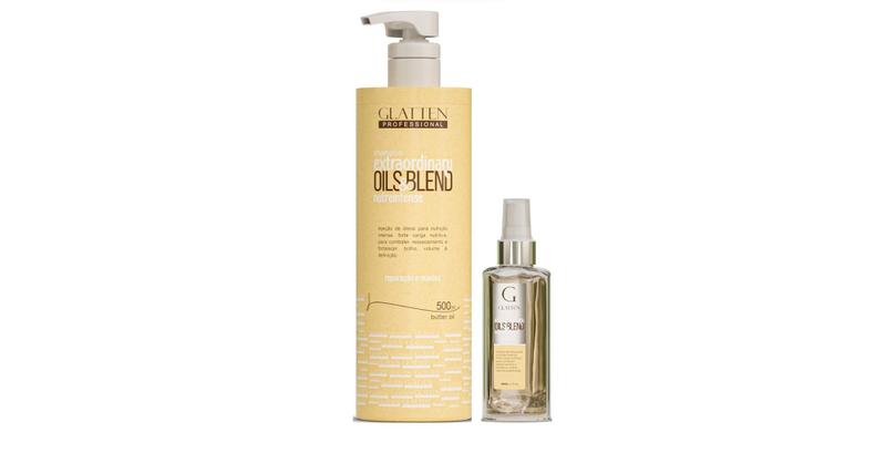 Imagem de Glatten Extraordinary Oils & Blend Shampoo e Sérum