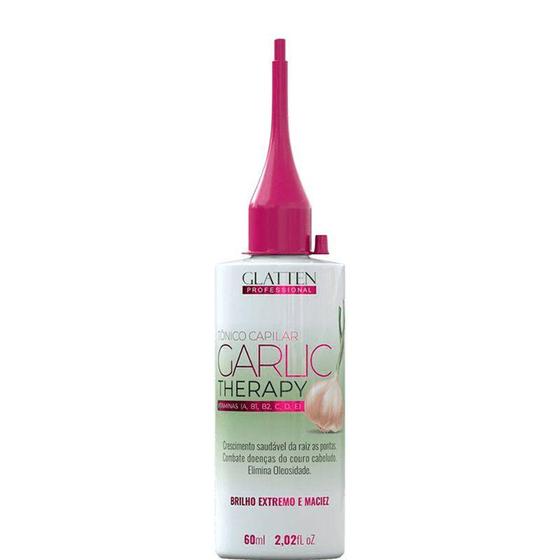 Imagem de Glatten Professional Garlic Therapy - Tônico Capilar Fortalecimento e Brilho 60ml