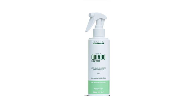 Imagem de Glatten Quiabo e Chá Verde Leave-in 200 ml