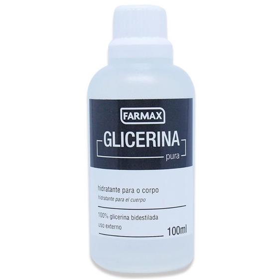 Imagem de Glicerina pura hidratante para o corpo com 100ml