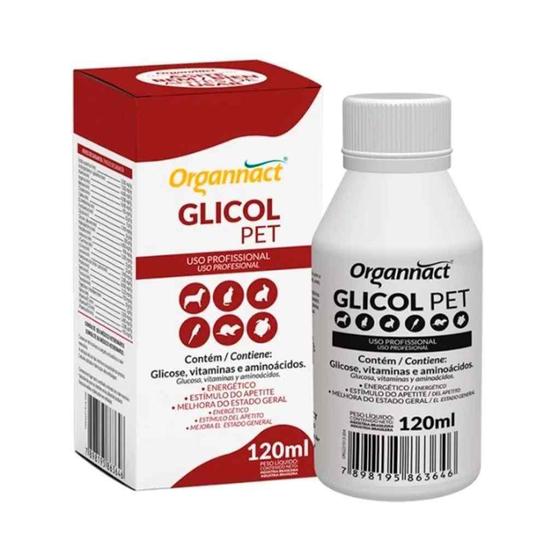 Imagem de Glicol pet suplemento organnact 120ml