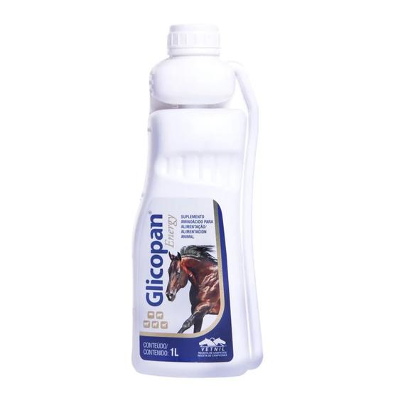 Imagem de Glicopan Energy Suplemento Animal Para Equinos Vetnil 1 L