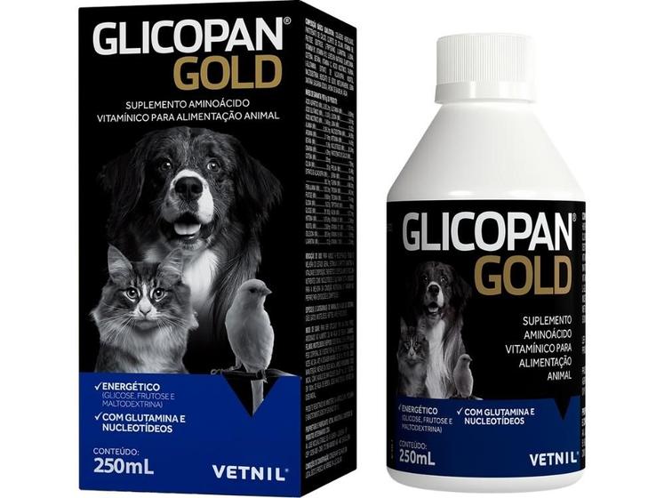 Imagem de Glicopan Gold 250ml Vetnil - Suplemento Vitaminico