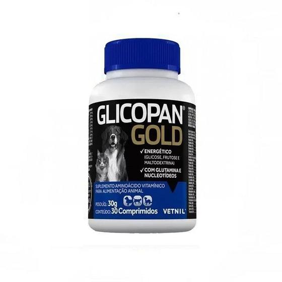 Imagem de Glicopan Gold 30 Comprimidos Vetnil