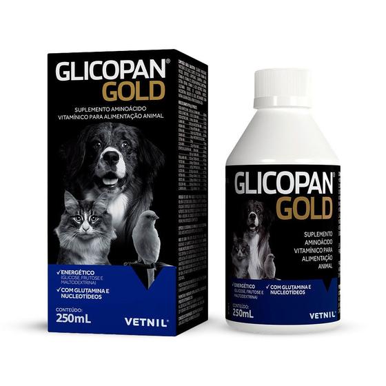 Imagem de Glicopan Gold Suplemento de Vitaminas para Pets Vetnil