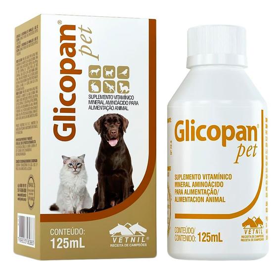 Imagem de Glicopan Pet Solução Uso Veterinário 125ml
