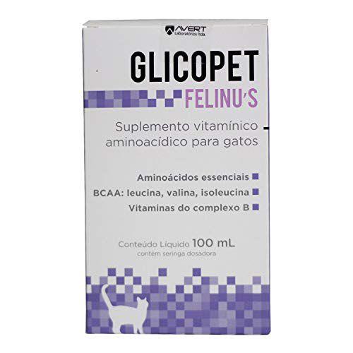 Imagem de Glicopet Felinu's 100 Ml Suplemento Vitamínico P/ Gatos