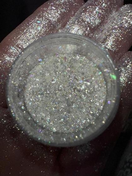 Imagem de Glitter corporal sombra olhos manicure Crystal coleção Luxo - Use Glow