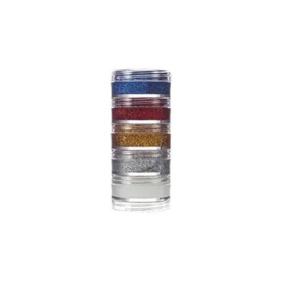 Imagem de Glitter Cremoso Facial Kit com 5 cores - 1 unidade Pct. c/ 5 unds. - ColorMake - Rizzo