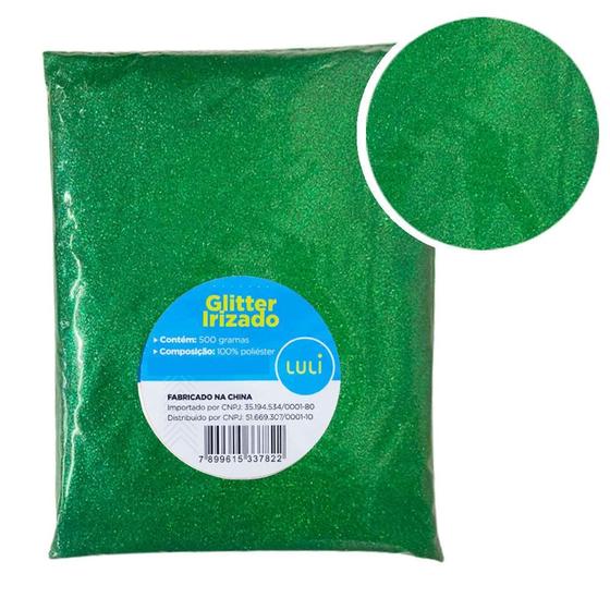 Imagem de Glitter Irisado Luli pacote com 500g