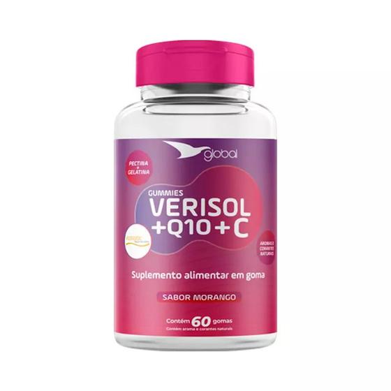 Imagem de Global Gummies Verisol+ Coenzima Q10+ Vitamina C-60 gomas
