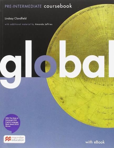 Imagem de Global pre-intermediate sb with ebook - 1st ed - MACMILLAN BR