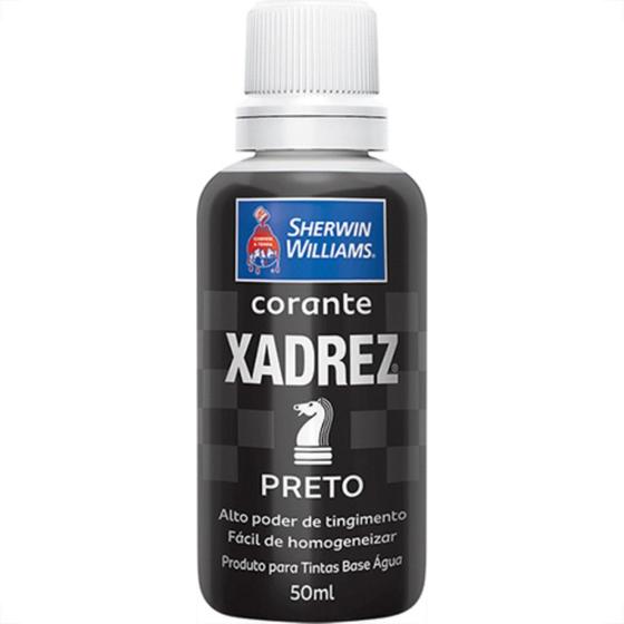 Imagem de Globo Corante Xadrez Preto     50 Ml - Kit C/12 Pc