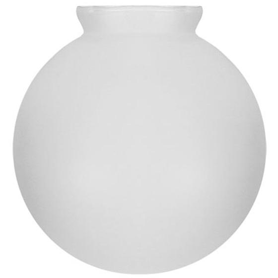 Imagem de Globo de Vidro Fosco Esférico com Colar 10 x 20