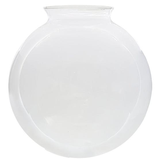 Imagem de Globo de Vidro Transparente Esférico com Colar 10 x 20