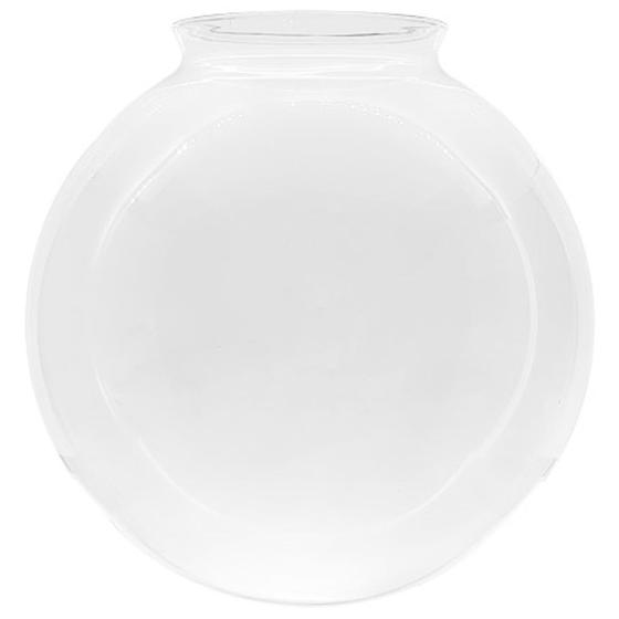 Imagem de Globo de Vidro Transparente Esférico com Colar 15 x 28