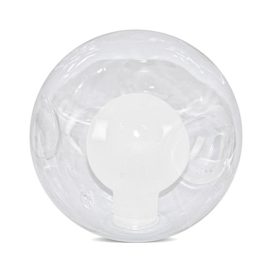 Imagem de Globo Lustre Bolinha Em Vidro Transparente Harmony 12x12 cm