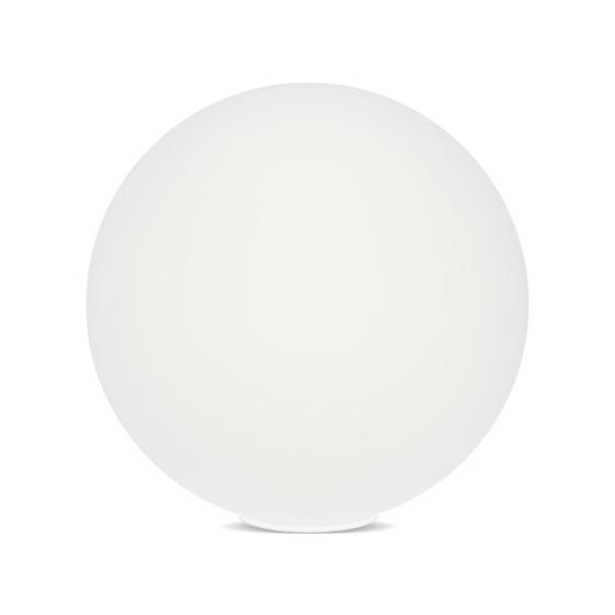 Imagem de Globo Lustre Bolinha Grande Em Vidro Leitoso Orby 23x23 cm