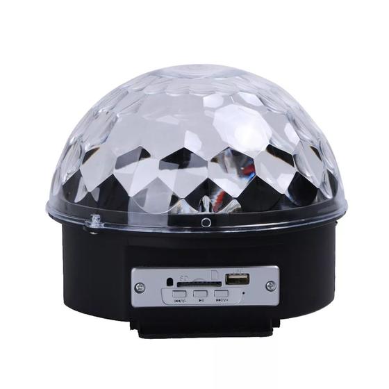 Imagem de Globo Projetor com Led Colorido Balada com Som