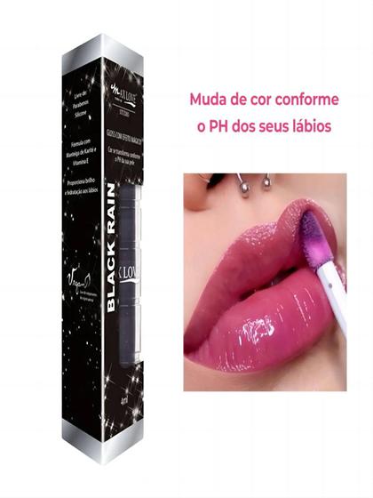 Imagem de Gloss Black Rain da Max Love efeito magico