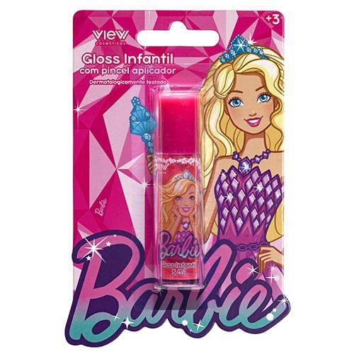 Gloss Infantil Na Cartela - Barbie Sorridente - Rosa VIEW - Gloss e ...