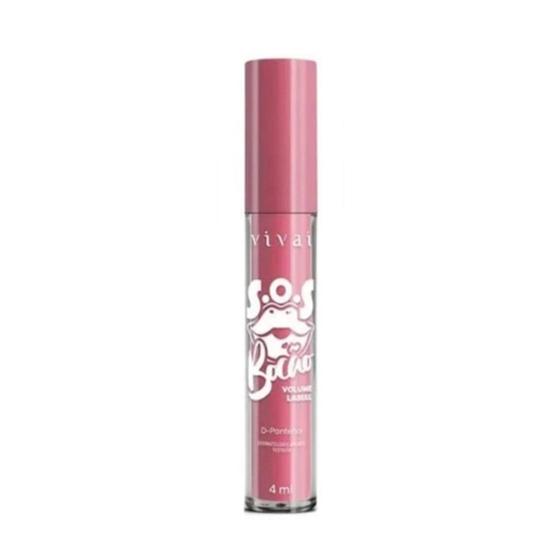 Imagem de Gloss Labial Aumenta Volume Sos Bocao Rosa Vivai