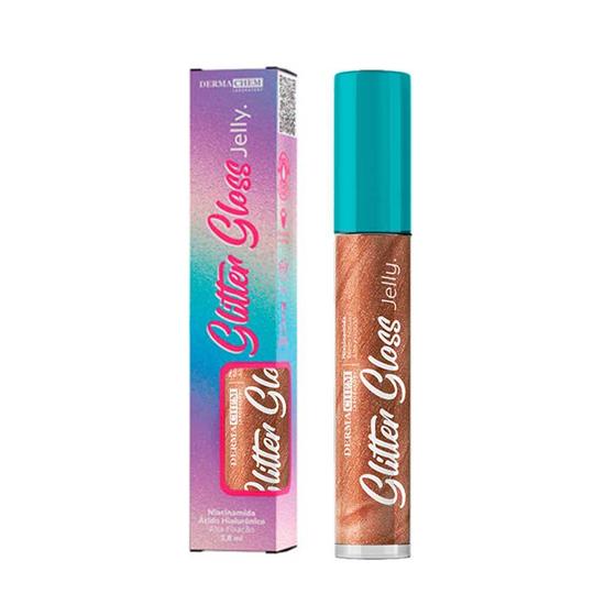 Imagem de Gloss Labial Glitter Jelly Serena Bril DermaChem 3,8ml