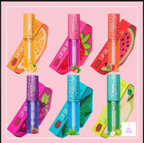 Imagem de Gloss Labial Hidratante Lip Oil Labial Super Poder Quitanda - Super Poderes