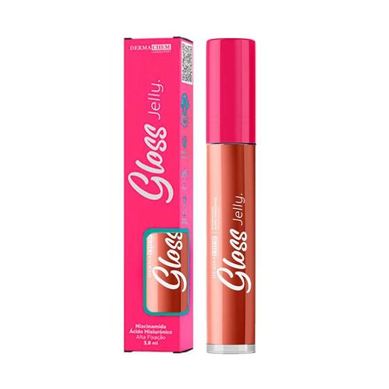 Imagem de Gloss Labial Jelly Nude Perfeito DermaChem 3,8ml