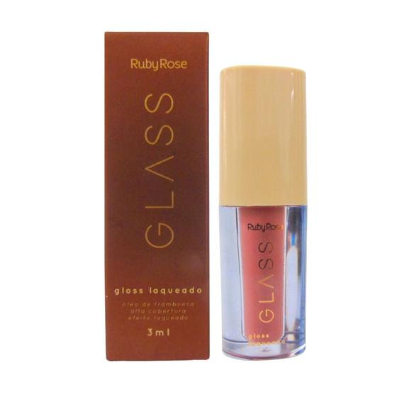 Imagem de Gloss Labial Laqueado 3ml Glass - BG06 - Ruby Rose
