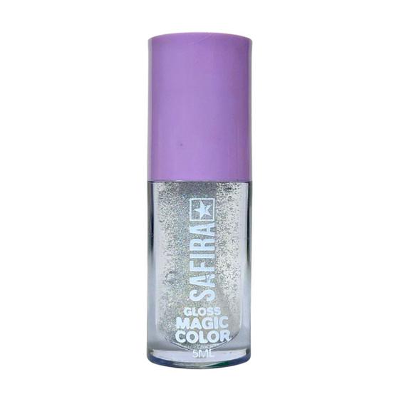 Imagem de Gloss Labial Magic Color 5ml Nº 1 Cremoso E Brilhante Safira