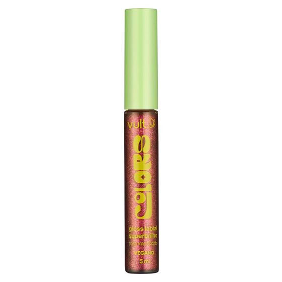 Imagem de Gloss Labial Vult Colors Superbrilho Cor Rosa Translúcido 5ml