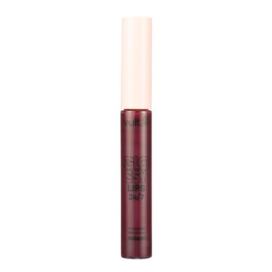 Imagem de Gloss Labial Vult Glossy Lips 24/7 Cor Amora 5,2ml