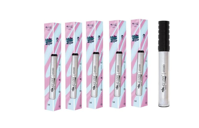 Imagem de Gloss Latex Max Love Cor 19 Translúcida 5ml - kit c/6 Unidades