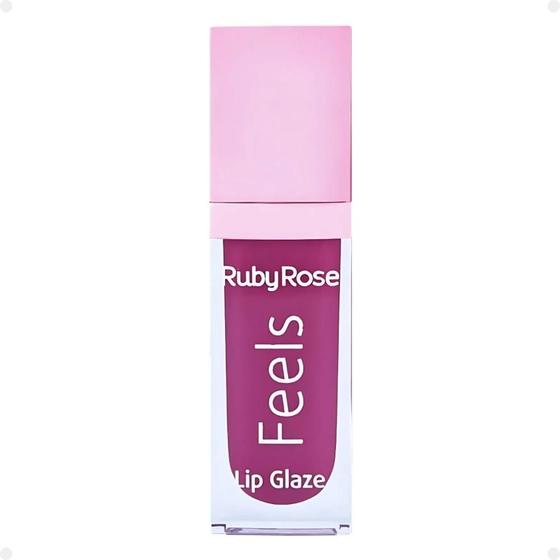 Imagem de Gloss Lip Glaze Ruby Rose Feels Cor 083 7,2ml