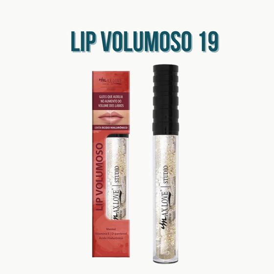 Imagem de Gloss Lip Volumoso Max Love Cor 19